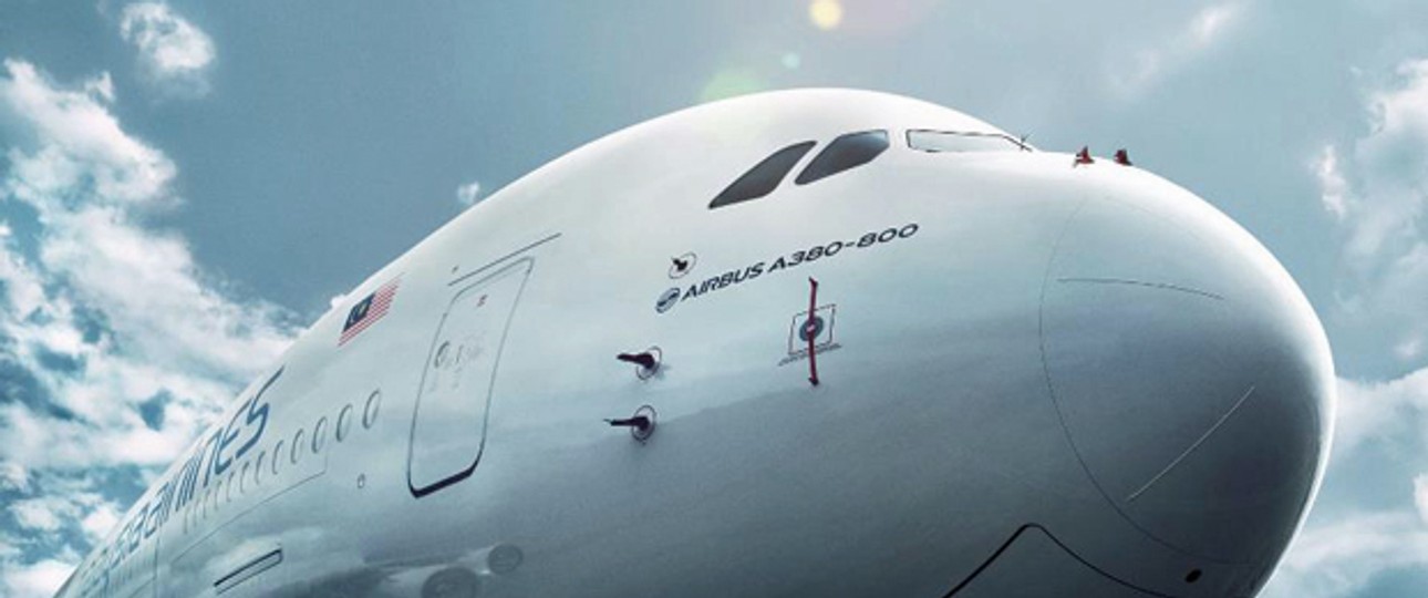 Brandneu aus dem Airbus-Werk: Der erste A380 von Malaysia Airlines.