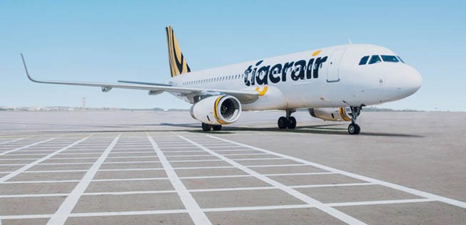 A320 von Tigerair: Die Flieger werden umbemalt.