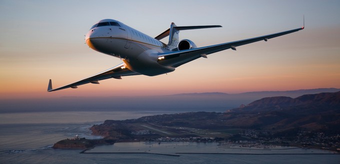 Platz 4 teilen sich zwei Modelle von Bombardier: Die Global 5000 und die Global 6000 bringen es auf einen MOM von 0.89.