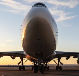 Boeing 747-400 von General Electric: Großer Rumpf macht den Jumbo zum geeigneten Testflieger.