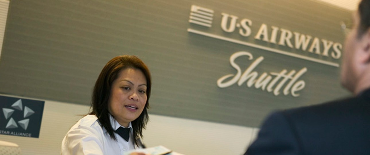 Schalter von US Airways: Bald neue Allianz?