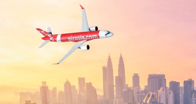 airbus a220 300 air asia kuala lumpur