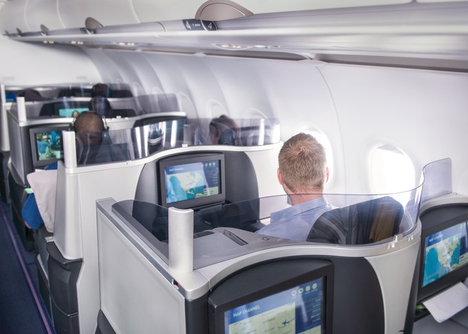 Airlines können in den A321 XLR wie in den A321 LR eine echte Business Class einbauen, so wie das etwas Jetblue oder Tap tun.