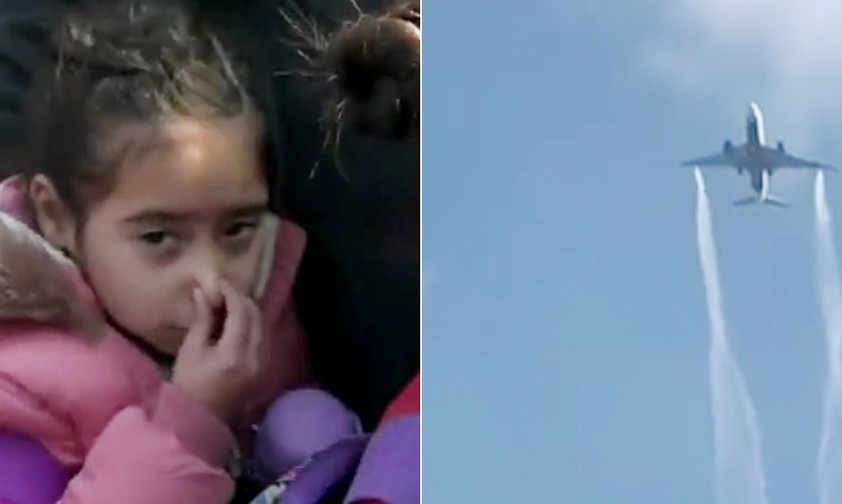 Boeing 777 von Delta lässt Kerosin über Schule ab