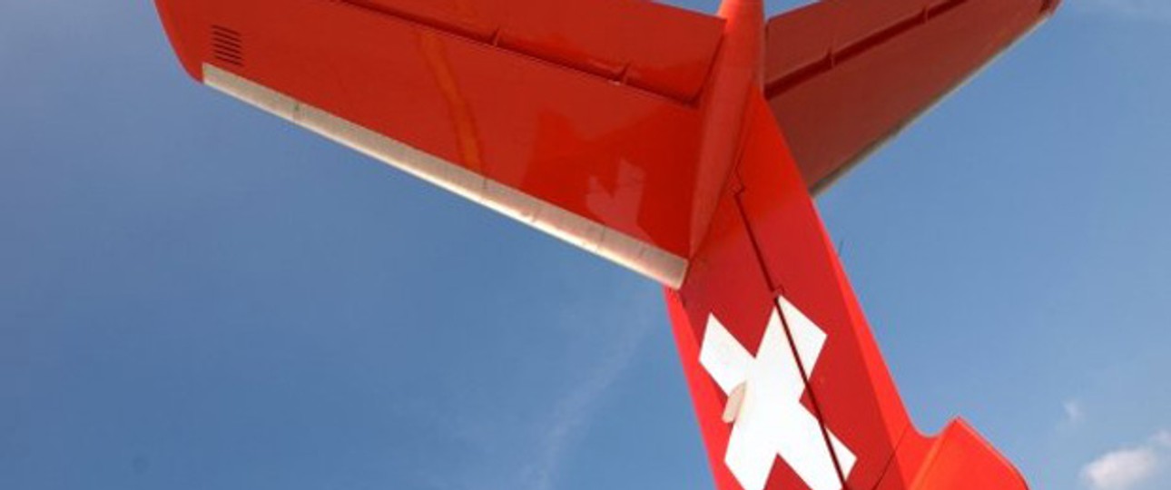 Helvetic-Flieger: Bisher nur Fokker in der Flotte.
