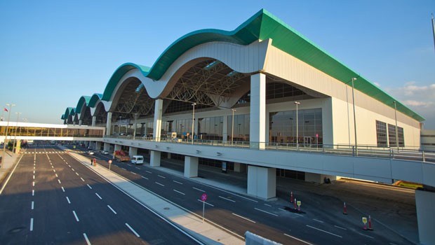 Der Istanbul Sabiha Gökçen Airport in Istanbul.