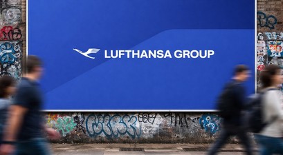 lufthansa group neuer markenauftritt plakat