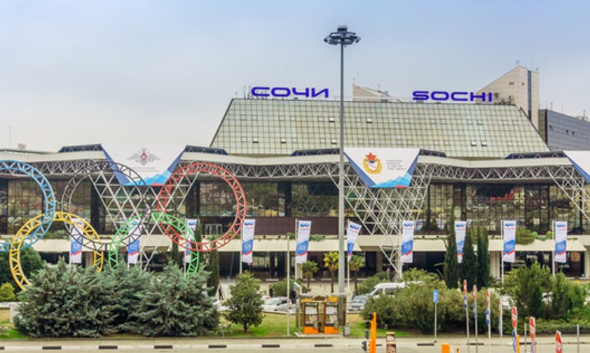 Der Flughafen Sochi (AER) in Russland ist der Branchenprimus in Europa.