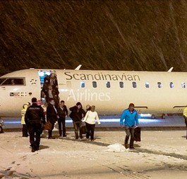 Bange Sekunden: Bis zum Stillstand drehte sich die Bombardier CRJ900 um 190 Grad.