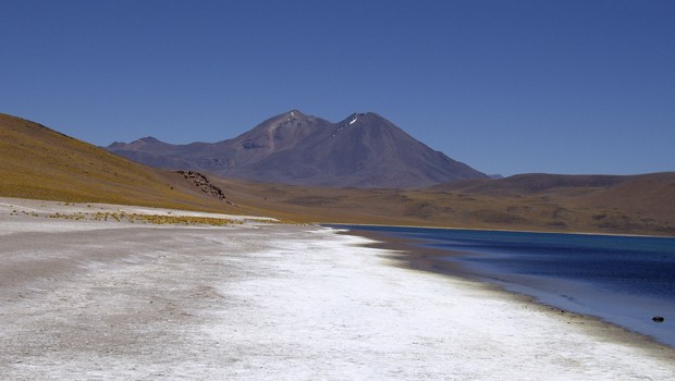 1. Rang: Chile, 9,3 Millionen Passagiere 2011, Wachstum 21 Prozent - Salzsee in der Region Atacama.