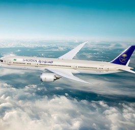 Dreamliner von Saudia: Fliegt erstmal nicht mehr nach Kanada.