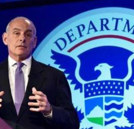 US-Innenminister Kelly: Er traf Airlinevertreter.