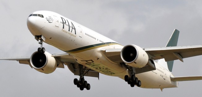 Flugzeug von PIA: Ärger um schlafenden Piloten.