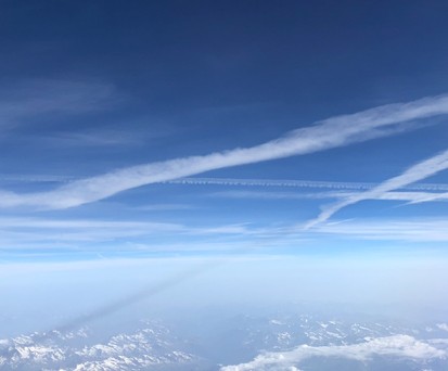 Flugzeuge fliegen über Europa immer höher