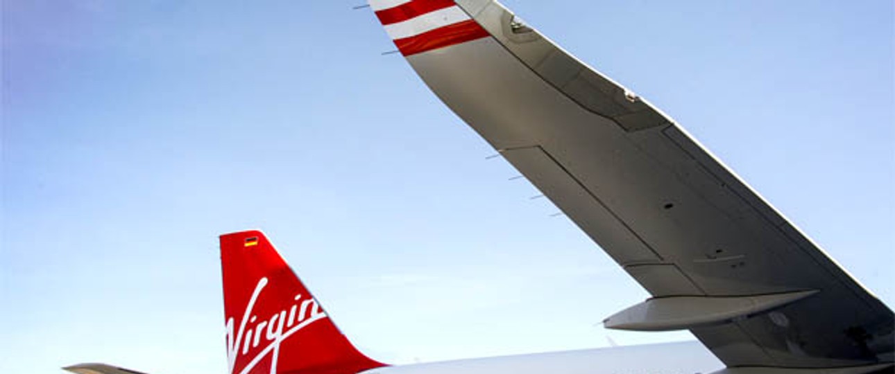 Flieger von Virgin America: And er Fluglinie kann man sich nun beteiligen.