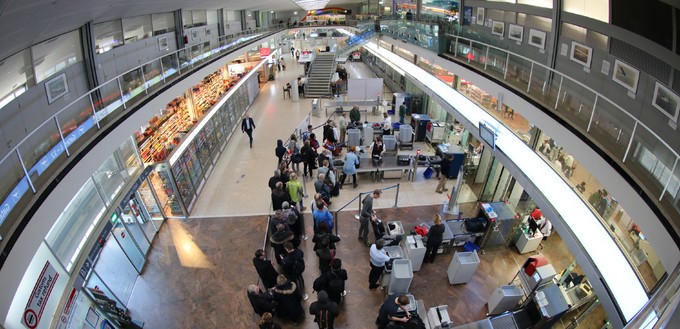 Das Terminal des Flughafens Innsbruck: Auch hier besteht Erneuerungsbedarf.