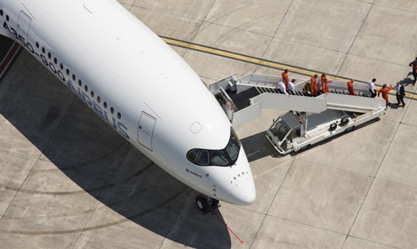 Modell eines Airbus A350: Nochmals alles überprüfen.