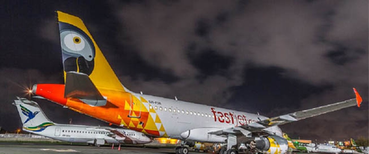 Dunkle Wolken über Fastjet: Die afrikanische Airline streitet mit ihrem Lizenzgeber und Anteilseigner Easyjet.