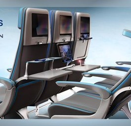 Safrans Kabinenkonzept: Das Mudulair S bringt mehr Komfort in die Economy und Premium Economy.
