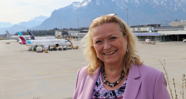flughafen salzburg flughafenchefin bettina ganghofer