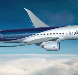 Dreamliner von LAN: Sollte nach Madrid.