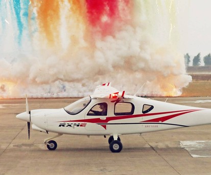 Chinas ElektroFlugzeug RX4E: der Viersitzer kann jetzt in die Serienproduktion gehen.