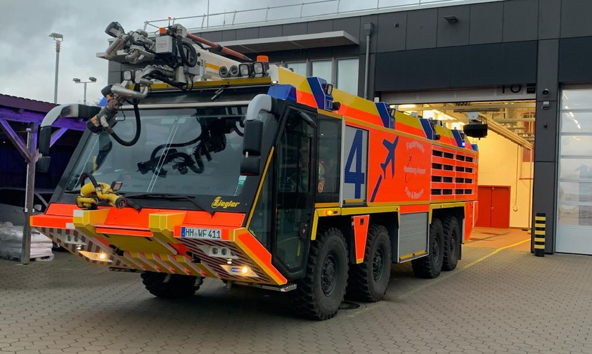 Löschfahrzeug Z8: Darauf ist die Feuerwehr stolz.