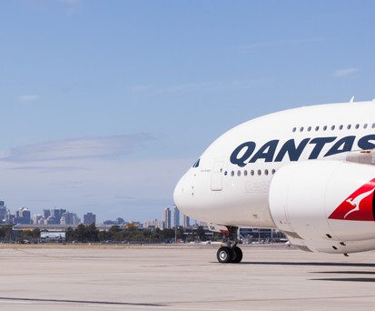 Airbus A380 von Qantas: Ein Werkzeug blieben der Tragfläche.