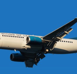 Boeing 737-300 von Wings of Lebanon: Die Airline besitzt nur ein eigenes Flugzeug.