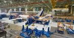 Production line of the Boeing 787: Difficulties have emerged.