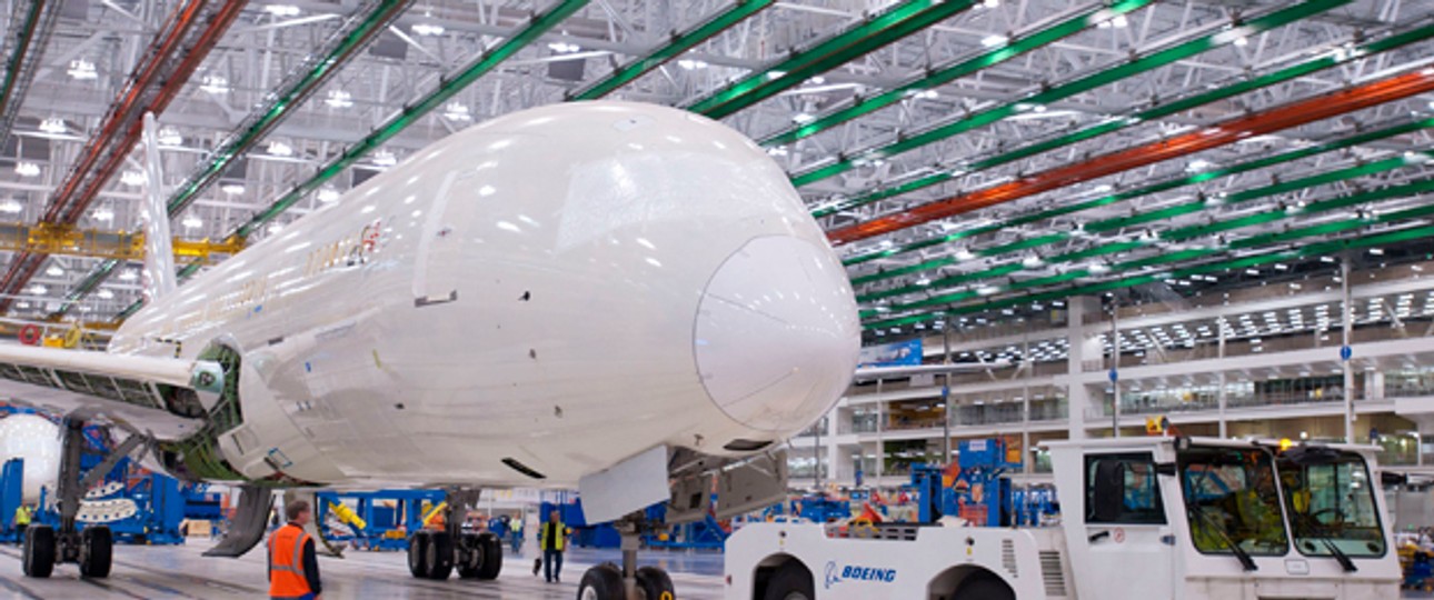 Dreamliner-Montage bei Boeing: Bestellung aus Mexiko.