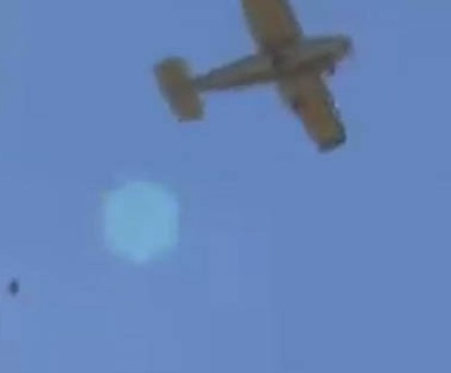 Wenn Truthähne aus dem Flieger geworfen werden