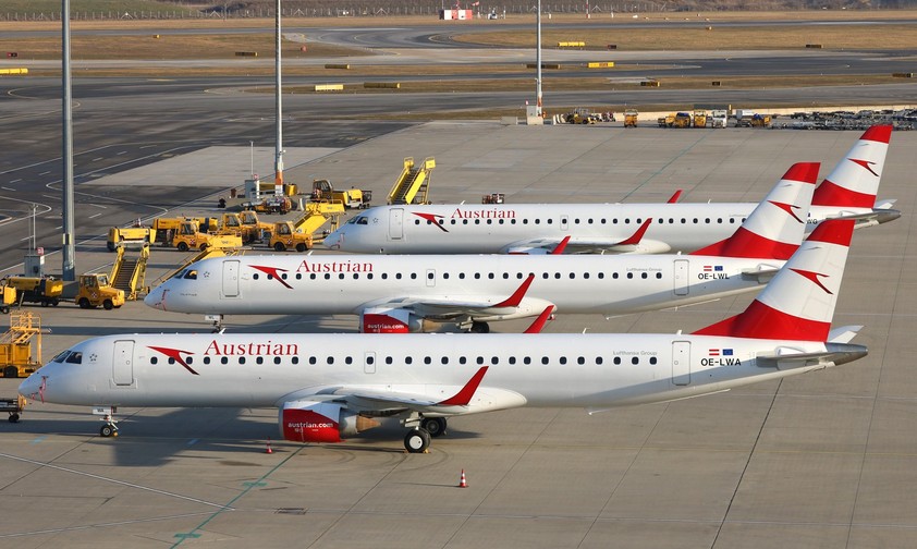 austrian airlines embraer e195