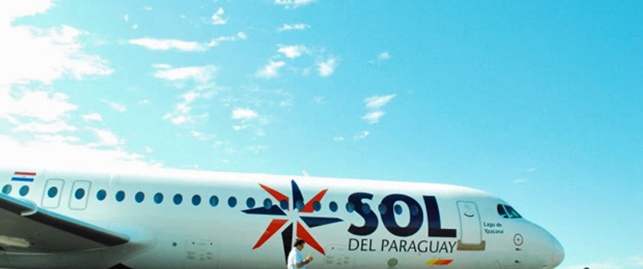 Fokker von Sol de Paraguay: Baldiger Start.