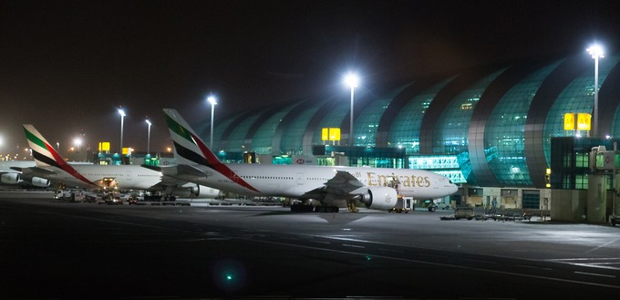 ...Emirates, die grösste Betreiberin des Exemplars. Zehn Flugzeuge haben sie je in der Flotte.