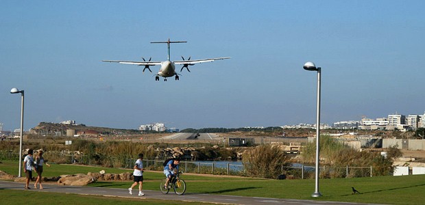 Flughafen Sde Dov in Tel Aviv: Bald stehen hier Wohnungen und Läden.