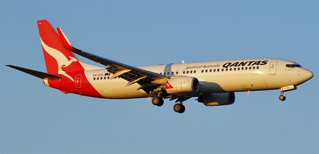 Qantas B737-800: Ein solcher Jet war in den Zwischenfall verwickelt.