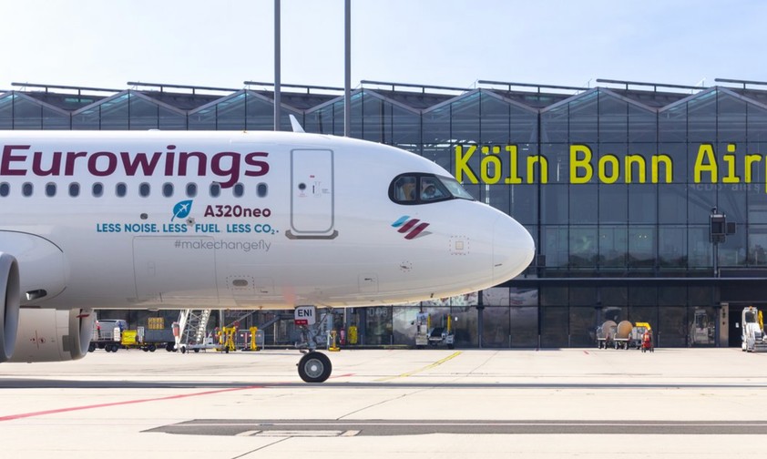 Flughafen Köln/Bonn: Gerade geht nichts. 