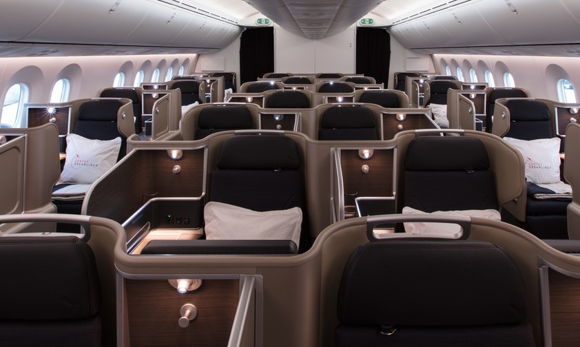 Business Class von Qantas: Anthony Albanese flog dort mit.