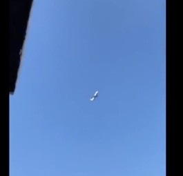British-Airways-Jet wie auf einer wilden Schaukel