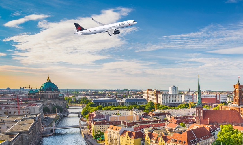 air canada airbus a321 xlr berlin