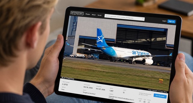 Airbus A330 von Air Transat mit neuer Lackierung: Neues Erscheinunsbild.