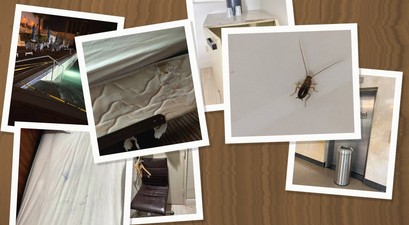 Fotos aus dem Crewhotel in Miami: Nicht, was man sehen möchte.