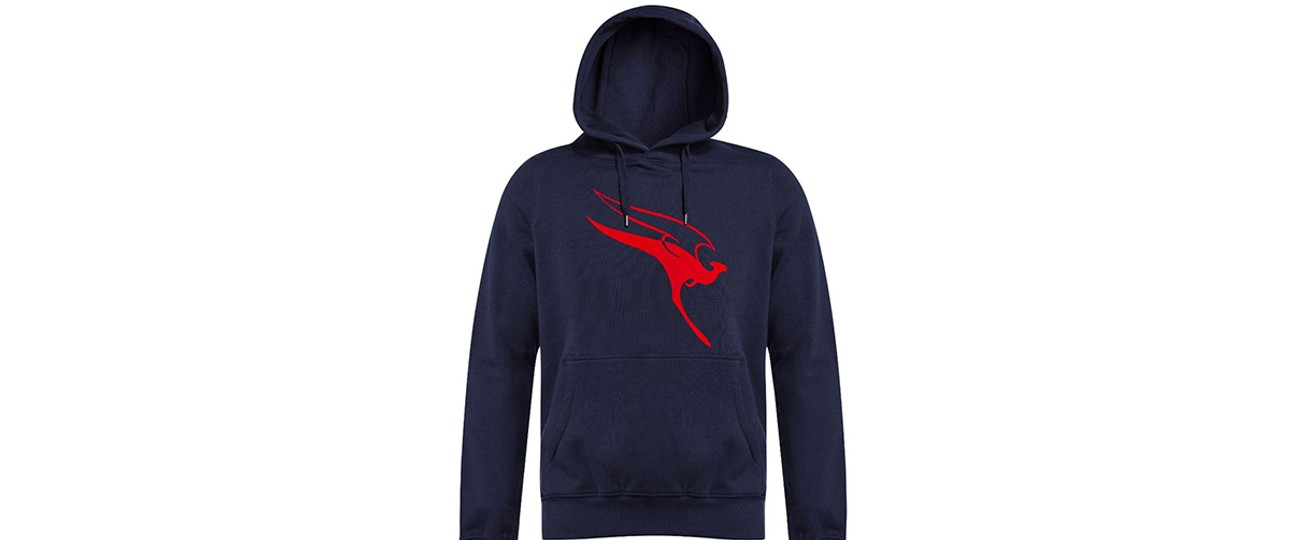 Pullover im Qantas-Webshop: Der Modedesigner Martin Grant entwarf für die Fluglinie eine Modekollektion.