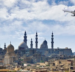 Airbus A320 Neo von Eurowings über Kairo: Könnte so aussehen.