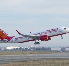 Flieger von Air India: Probleme mit Passagieren.