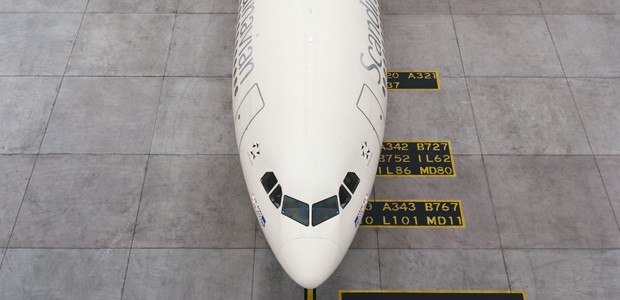 Airbus A330 von SAS: Missliche Lage.