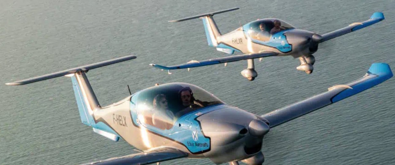 Zwei Elixir in der Luft: Derzeit müssen alle Flugzeuge am Boden bleiben.