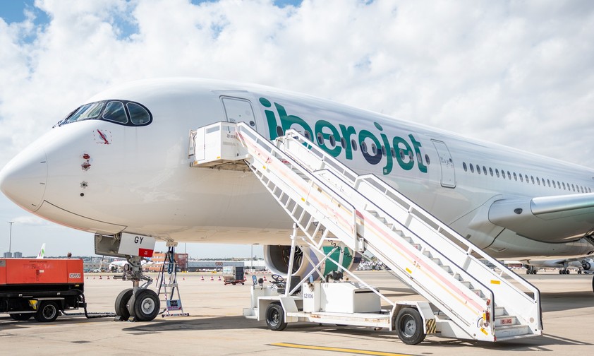 Airbus A350 von Iberojet: Bald ab Caracas im Einsatz.