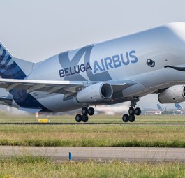 Der vierte Beluga XL: Wal-Design außen, viel Platzen innen.